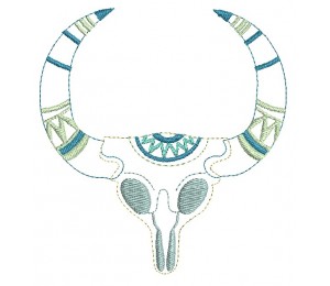 Stickdatei - Stierkopf